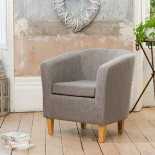 Light grey tub discount chair